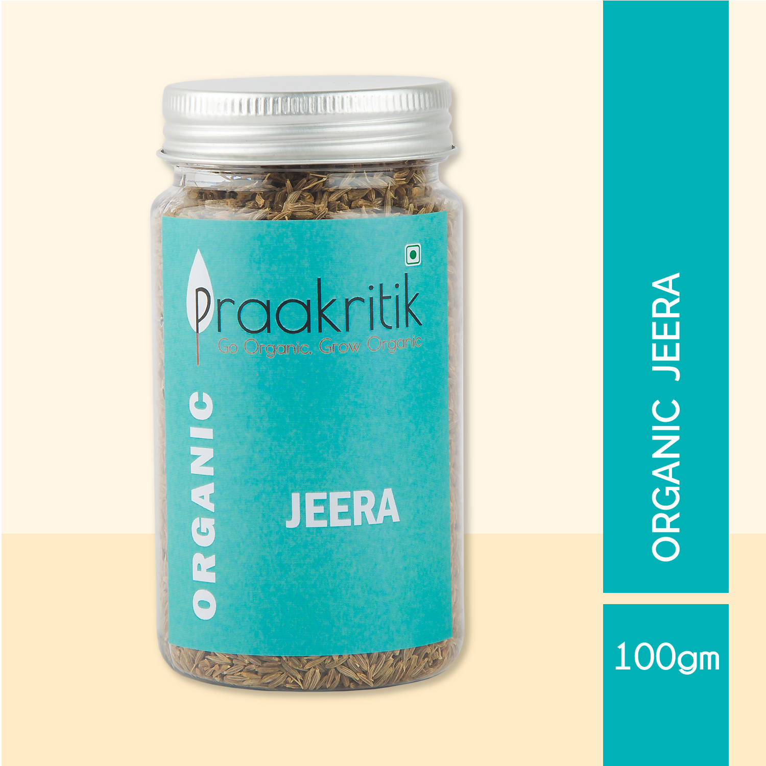 Organic Jeera Whole | 100 G | Praakritik